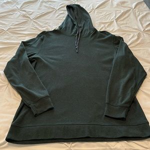 The Normal Brand hoodie, no pockets.